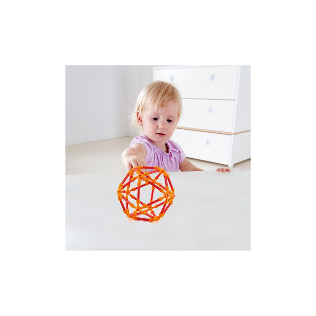 Конструктор Hape Flexistix Будівництво 66 деталей бамбуковий (E5567) - зображення 2