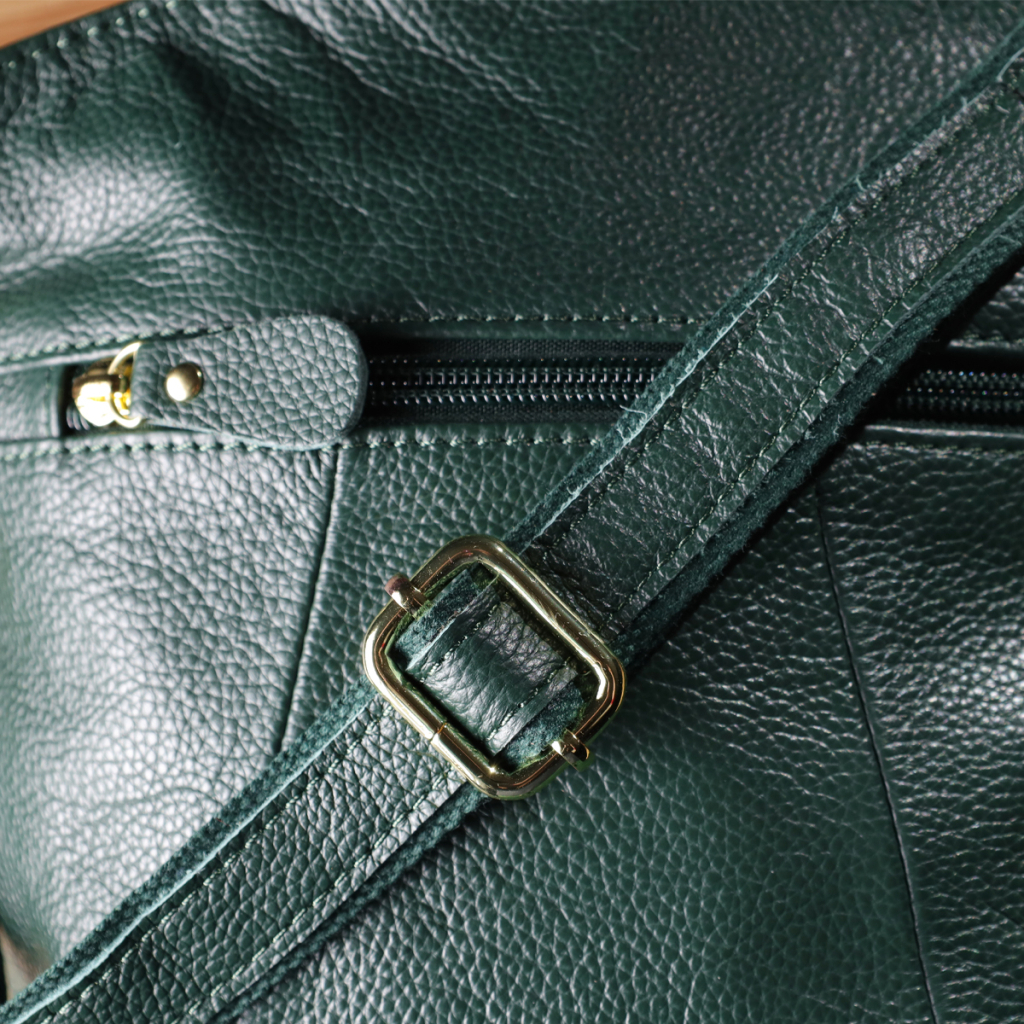 Сумка Vintage З натуральної шкіри Зелена (sale_15120) - зображення 8