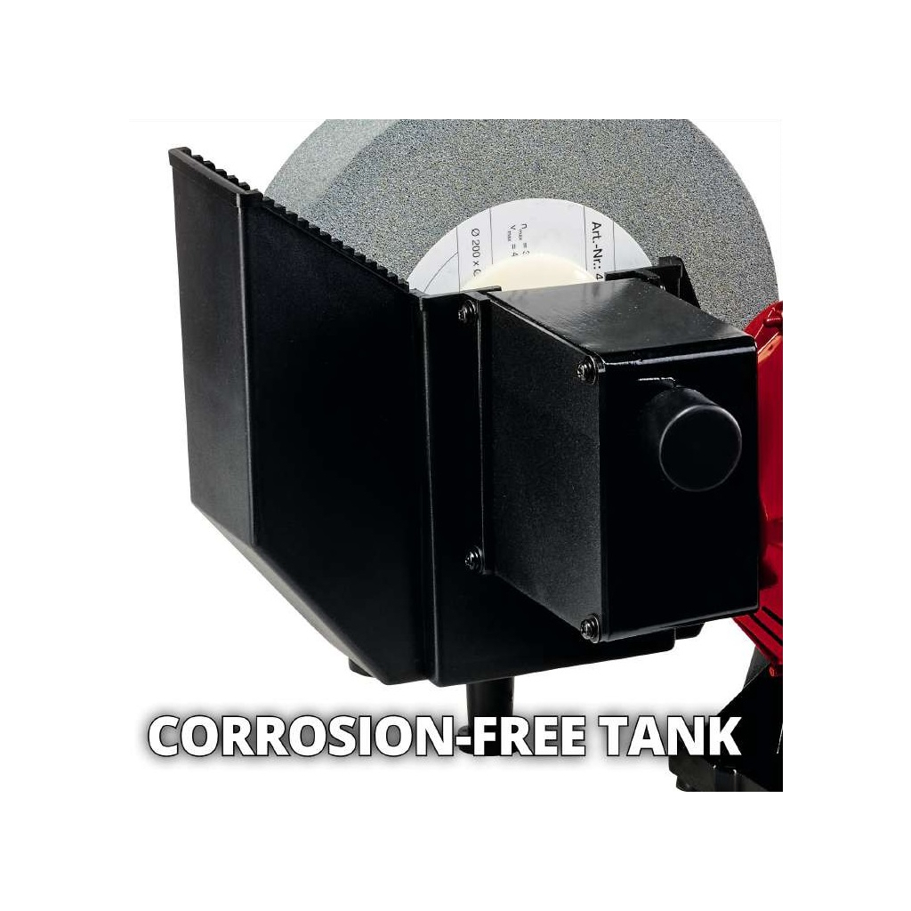 Точильний верстат Einhell TC-WD 200/150, 250 Вт, диски 200/150 мм, 134/2980 (4417242) - изображение 4