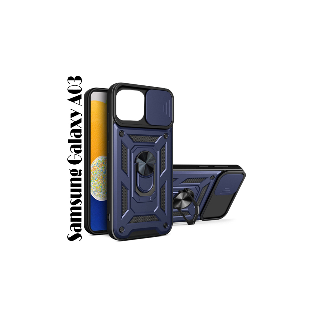 Чохол до мобільного телефона BeCover Military Samsung Galaxy A03 SM-A035 Blue (707368) - зображення 1