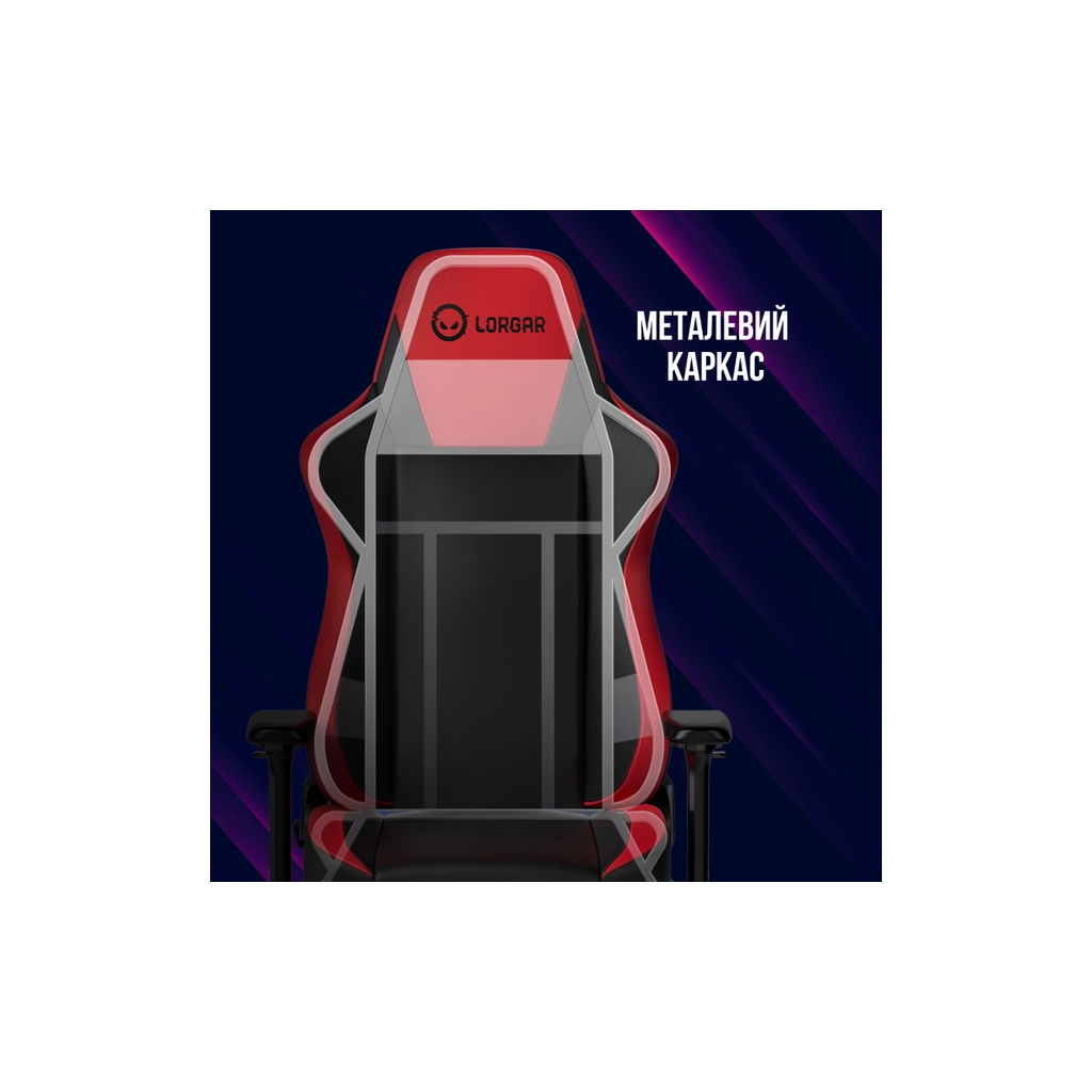 Крісло ігрове Lorgar Base 311 Black/Blue (LRG-CHR311BBL) - зображення 6