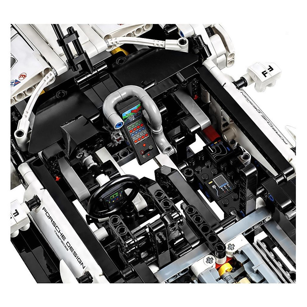 Конструктор LEGO TECHNIC Porsche 911 RSR 1580 деталей (42096) - зображення 7