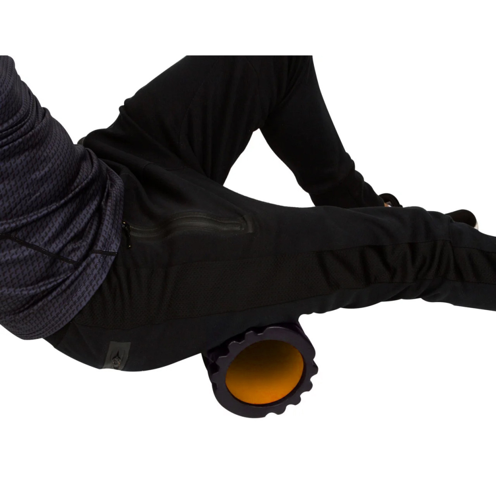 Масажний ролик PowerPlay 4025 Massage Roller 33x14см Чорний (PP_4025_Black) - зображення 9