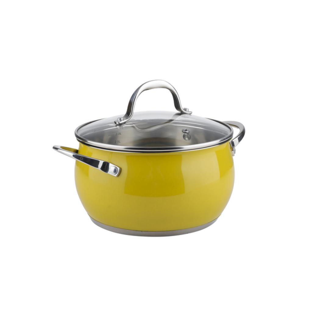 Каструля Ringel Bavaria з кришкою 3.4 л yellow (RG-2009-20/1) - зображення 2