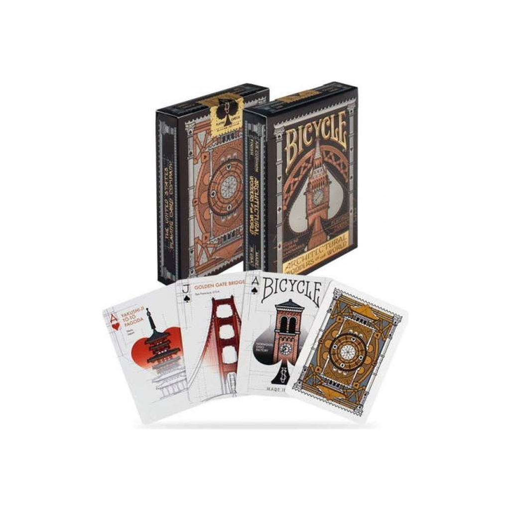 Гральні карти Bicycle Architectural Wonders Of The World (02541) - зображення 9