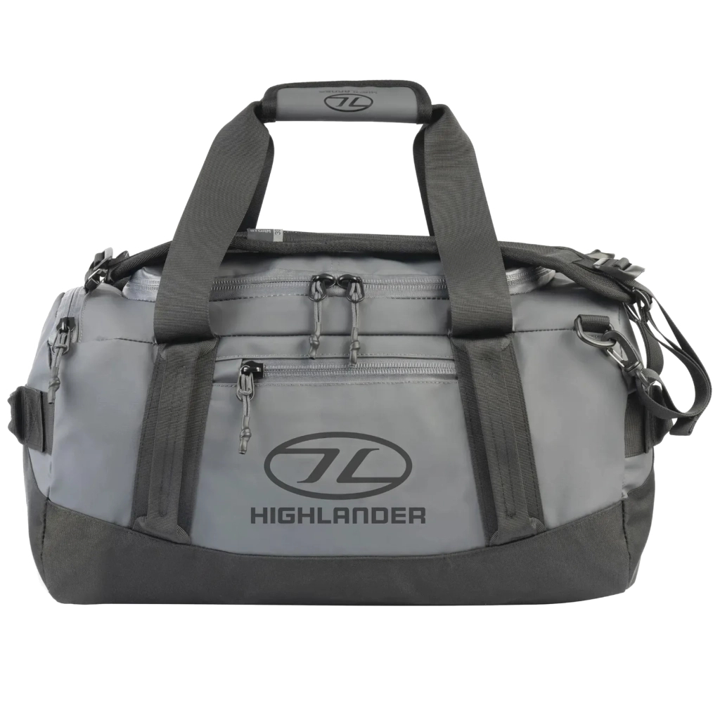 Дорожня сумка Highlander водозахисна Hauler Duffel 30L Dark Grey (DB131-DGY) (931648) - зображення 1