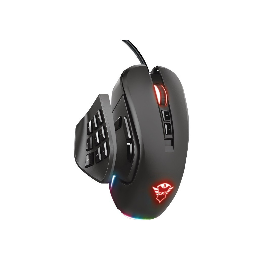 Мишка Trust GXT 970 Morfix Customisable Black (23764) - зображення 7