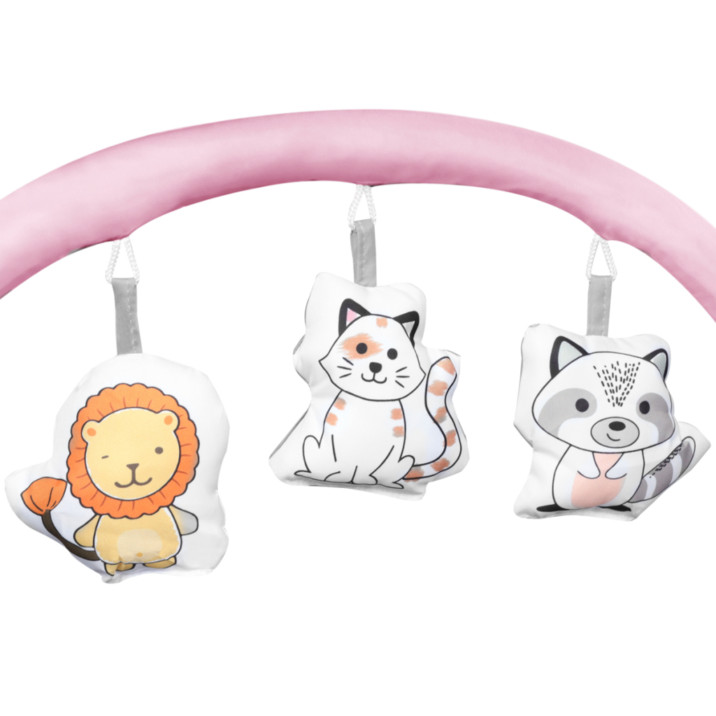 Дитячий манеж Lionelo Flower Flamingo (LO-FLOWER FLAMINGO) - зображення 4