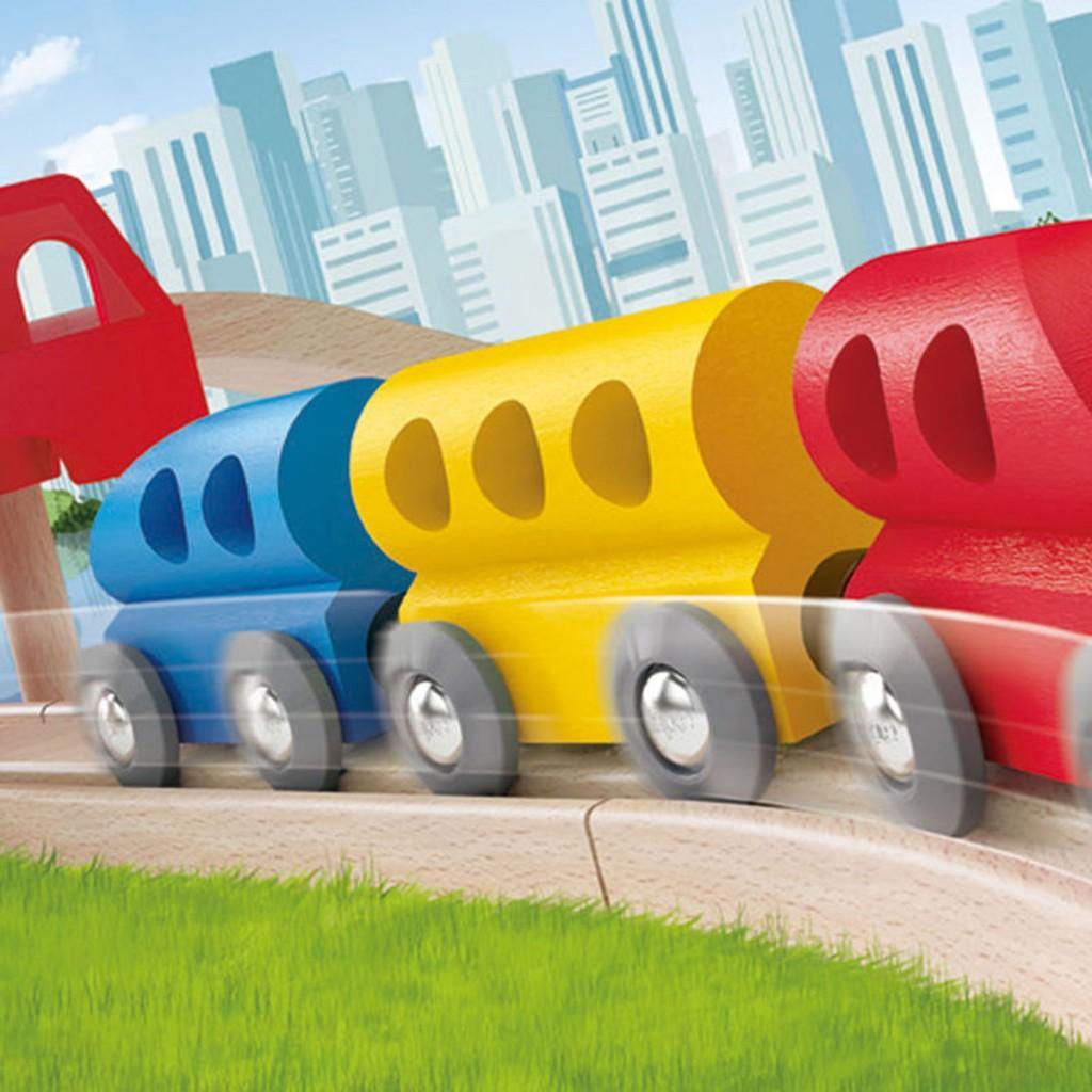 Залізниця Hape Вісімка (E3700) - зображення 6