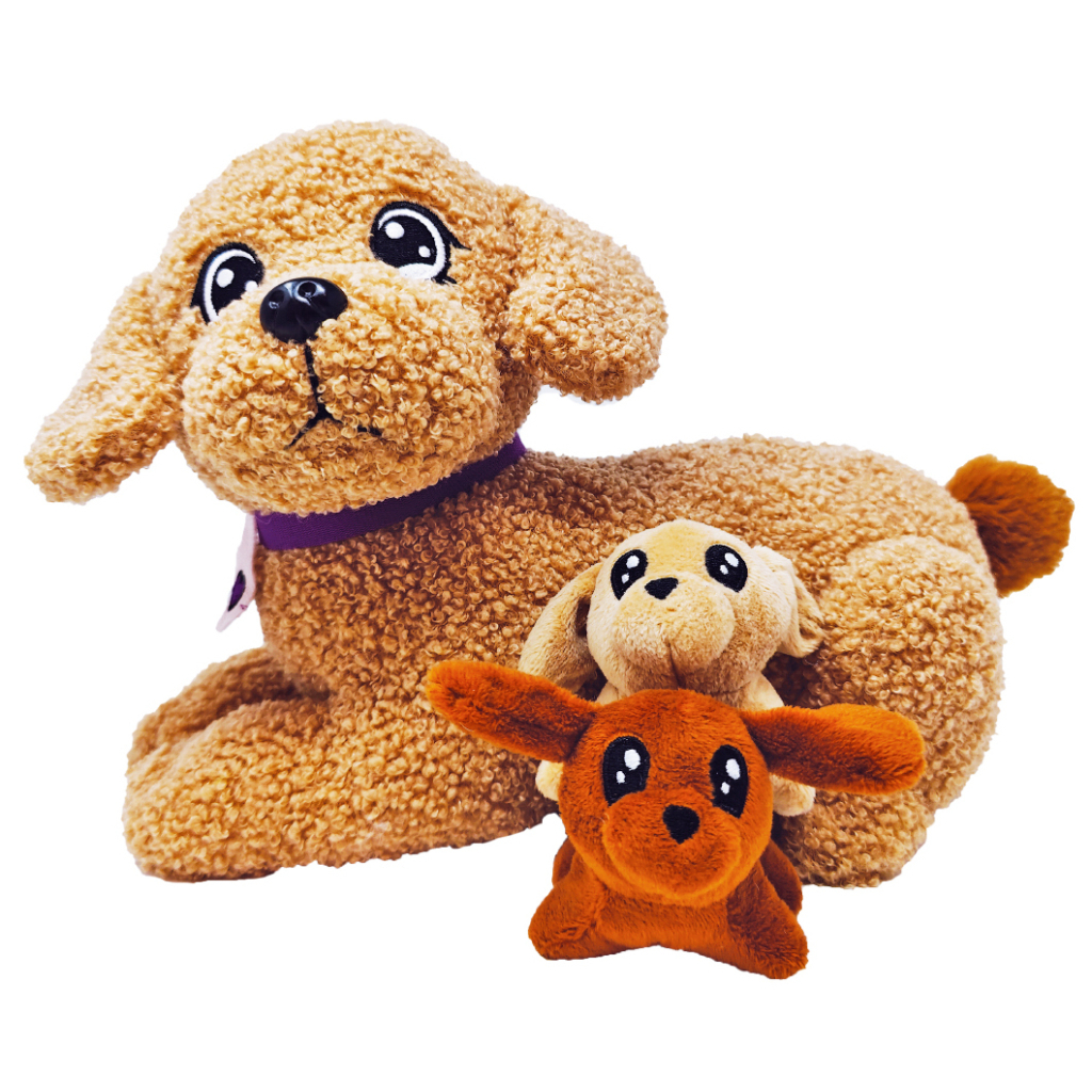 М'яка іграшка #sbabam серії Big Dog – Мама пудель з сюрпризом (44/CN-23-1) - зображення 2