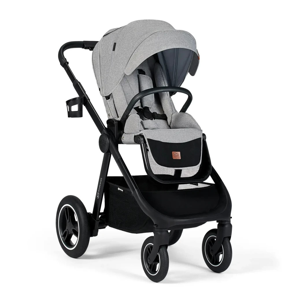 Коляска Kinderkraft 2 в 1 Everyday 2 Light Gray (KSEVER00LGR20BS) (5902533917563) - зображення 5