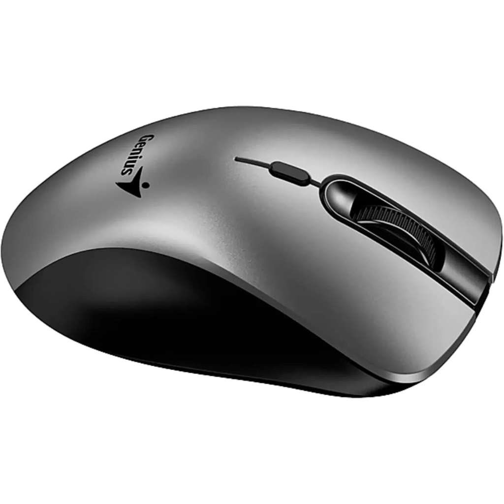 Мишка Genius Ergo 8100S AI Silent Wireless Grey (31030040404) - зображення 5