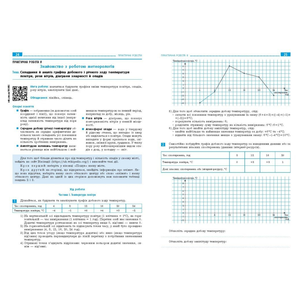 Робочий зошит НУШ Географія. 6 клас. Для практичних робіт - Г.Д. Довгань, О.Г. Стадник Ранок (9786170990419) - зображення 3