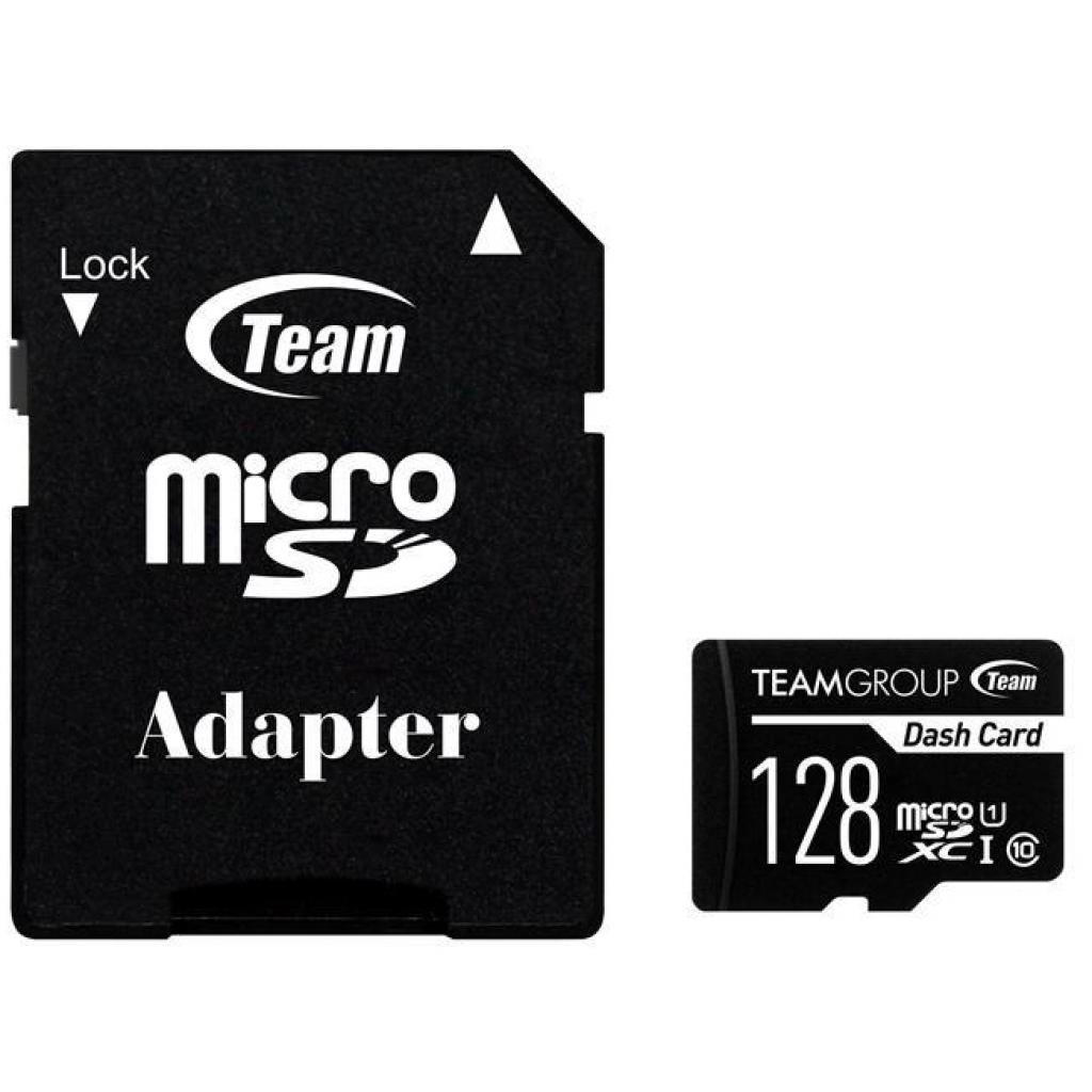 Карта пам'яті Team 128GB microSDXC class 10 UHS-I (TDUSDX128GUHS03) - зображення 1