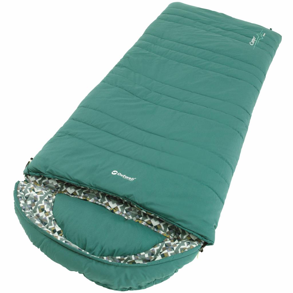 Спальний мішок Outwell Camper Supreme -9C Petrol Blue Left (928745) - зображення 1