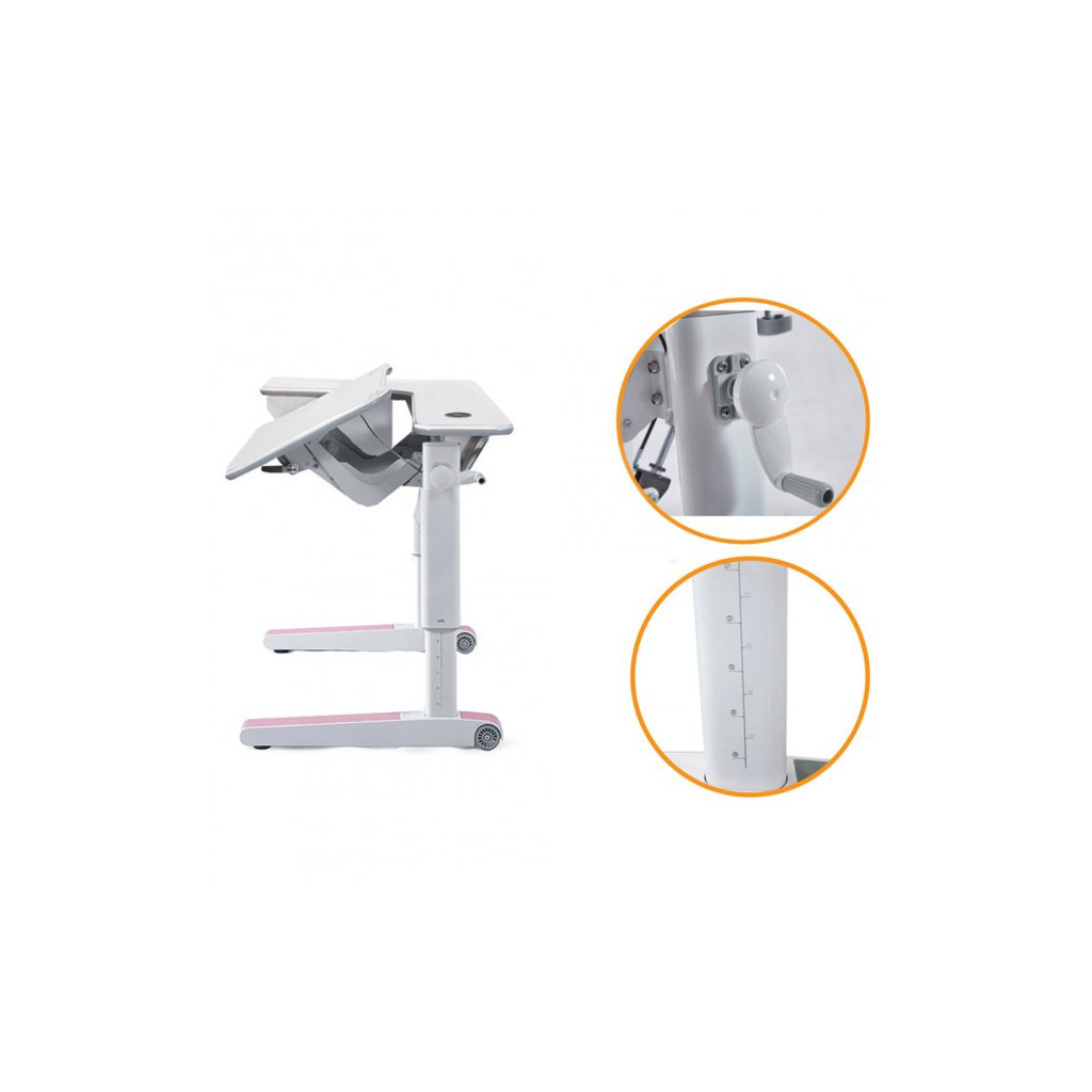 Парта Mealux Ergowood M Multicolor W Energy (BD-800 W/MC Energy) - зображення 7