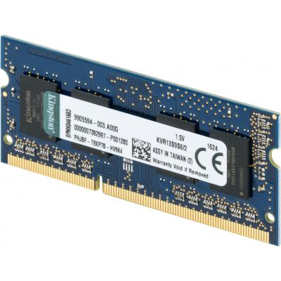 Модуль пам'яті для ноутбука SoDIMM DDR3 2GB 1333 MHz Kingston (KVR13S9S6/2) - зображення 3