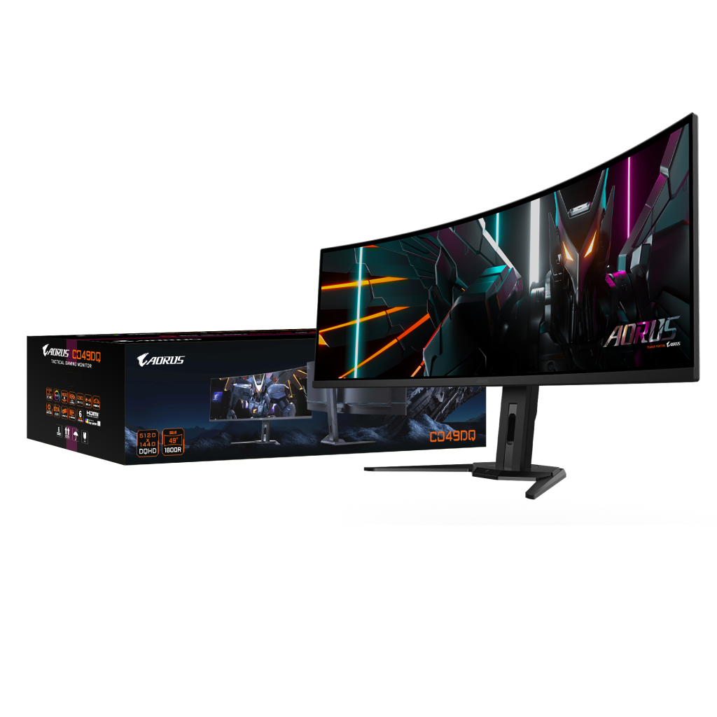 Монітор GIGABYTE AORUS CO49DQ Gaming Monitor - зображення 8