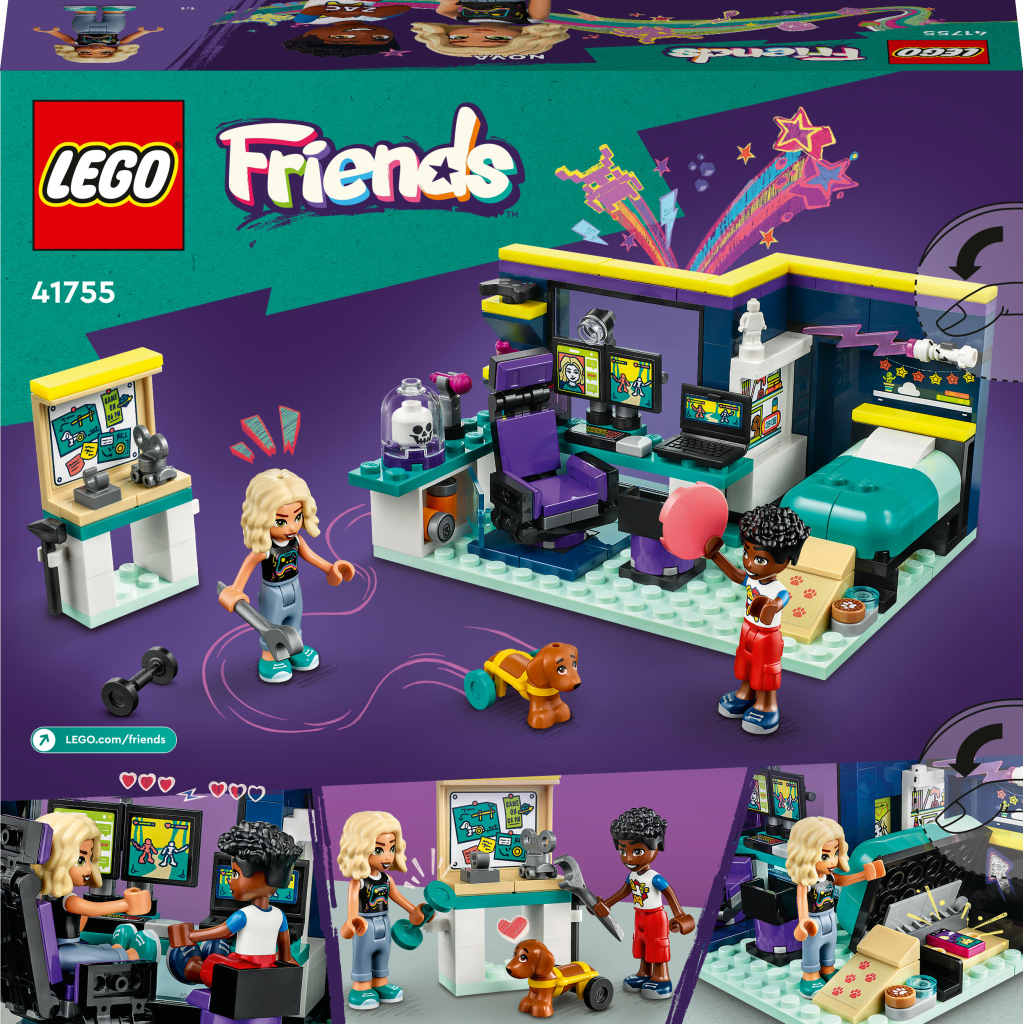 Конструктор LEGO Friends Кімната Нови 179 деталей (41755) - зображення 10