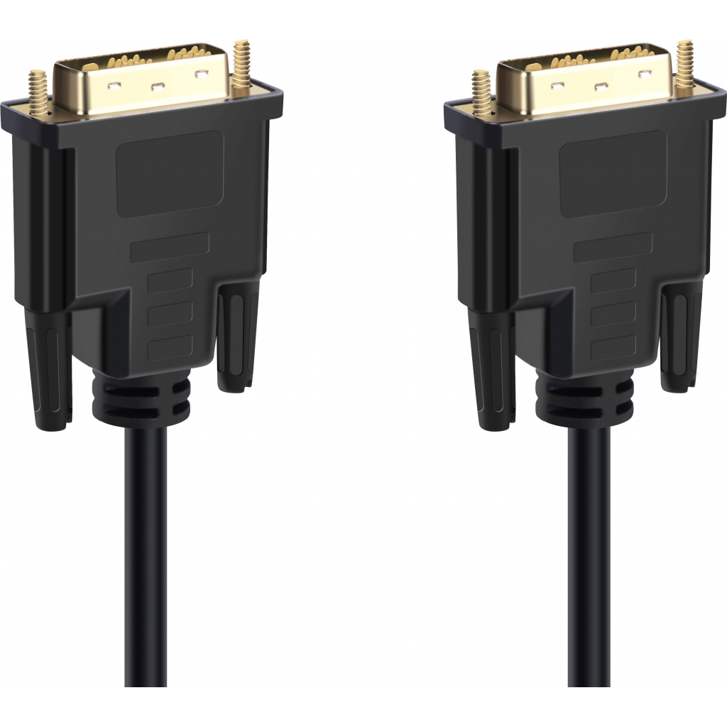 Кабель мультимедійний DVI to DVI 3.0m Single link 18+1 Prologix (PR-DVI-DVI-P-05-28-3m) - зображення 3