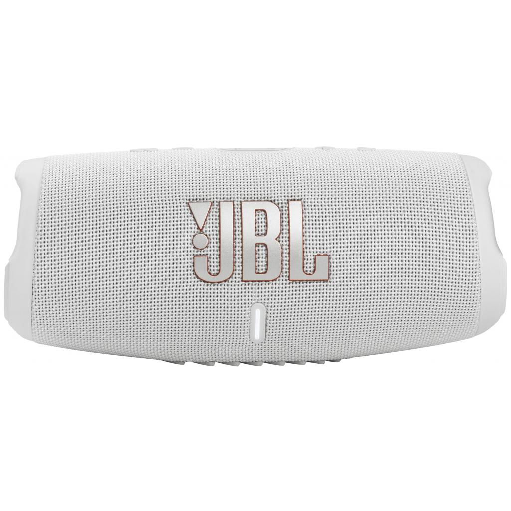 Акустична система JBL Charge 5 White (JBLCHARGE5WHT) - зображення 1