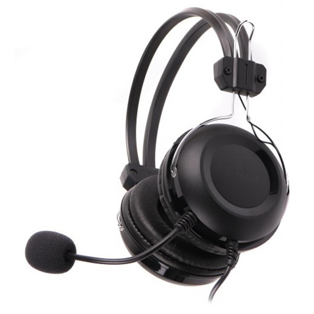 Навушники A4Tech HU-35 Black - зображення 1