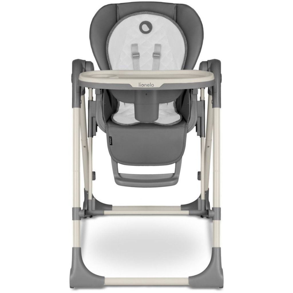 Стілець для годування Lionelo 2 в 1 Laurice Grey Stone з функцією гойдалки (LO-LAURICE GREY STONE) - зображення 6