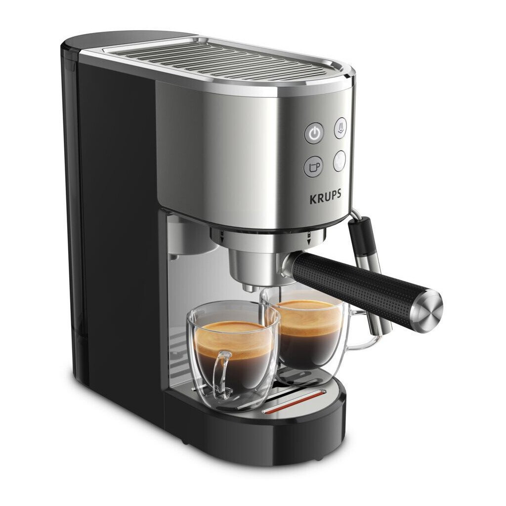 Ріжкова кавоварка еспресо Krups XP442C11 - зображення 8