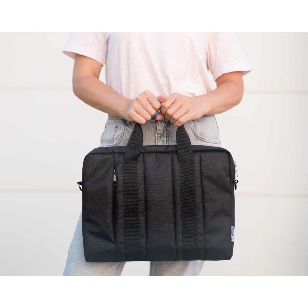 Сумка для ноутбука Vinga 14" NB124 black (NB124BK) - зображення 8