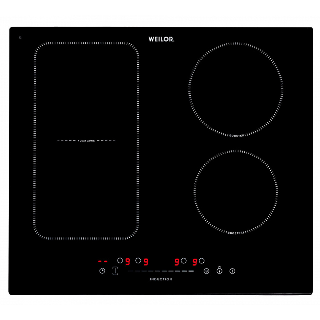 Варочна поверхня Weilor WIS 670 BLACK - зображення 2