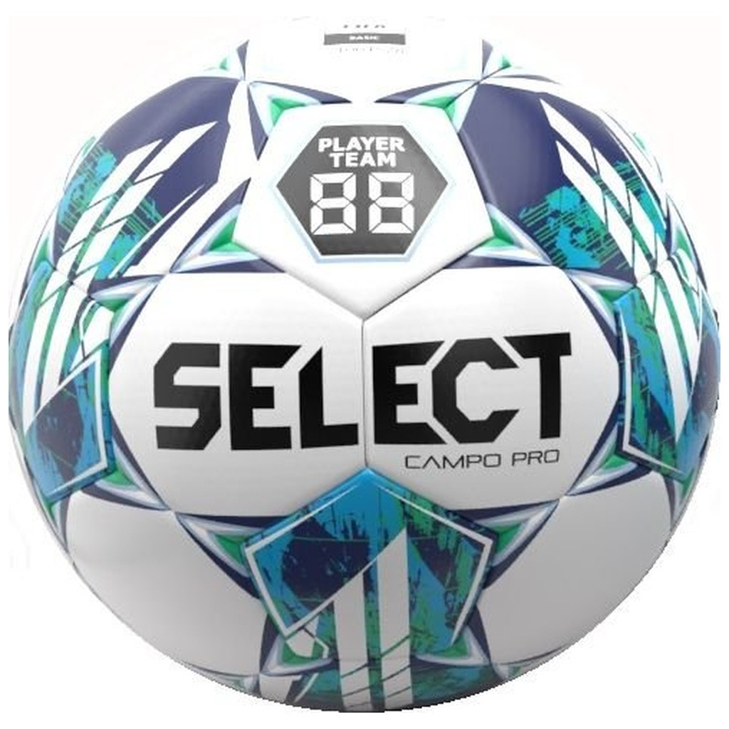 М'яч футбольний Select FB Campo PRO v23 біло-зелений Уні 5 (5703543312948) - зображення 1