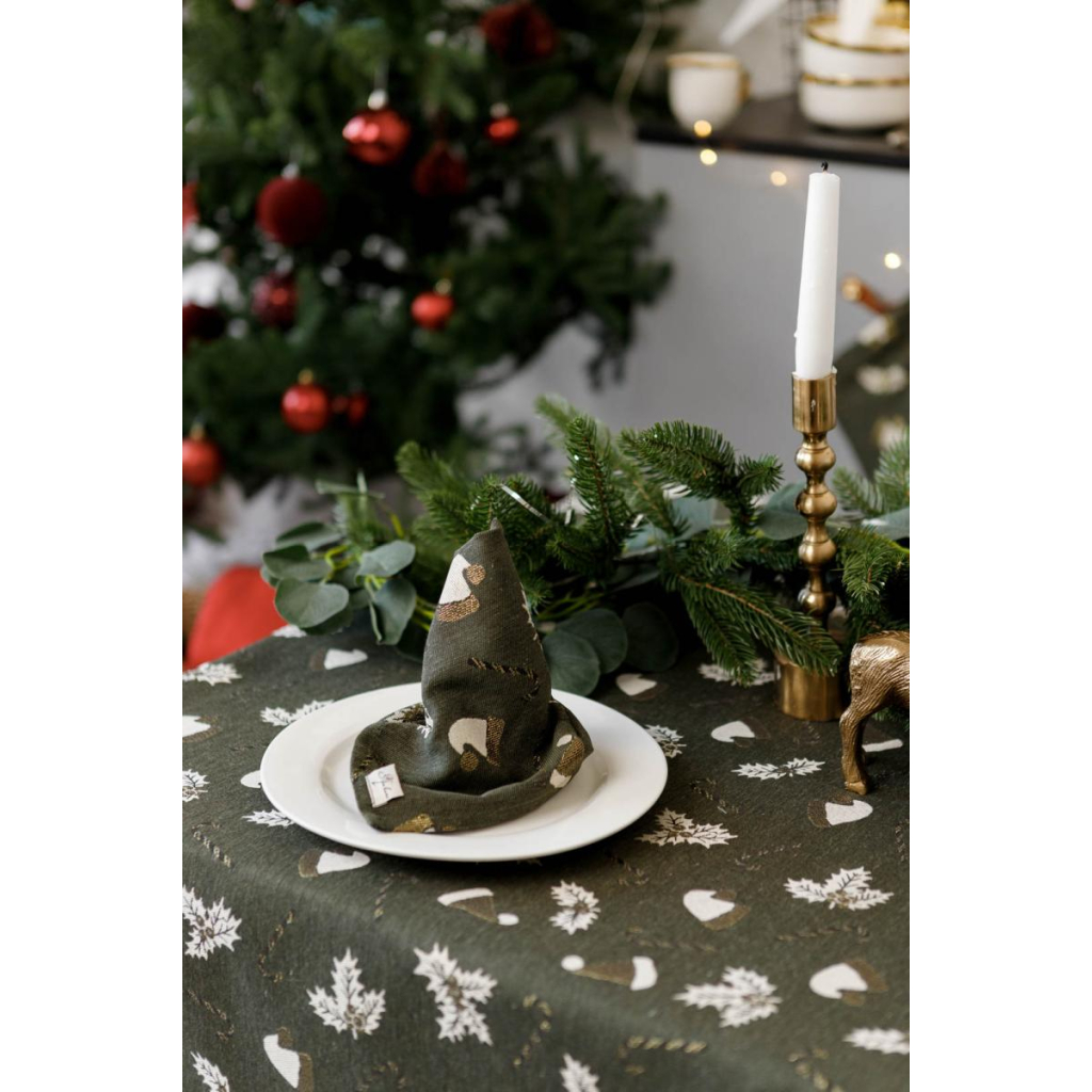 Скатертина Прованс Шапочки на зеленому 136х180 см (036858) - зображення 7