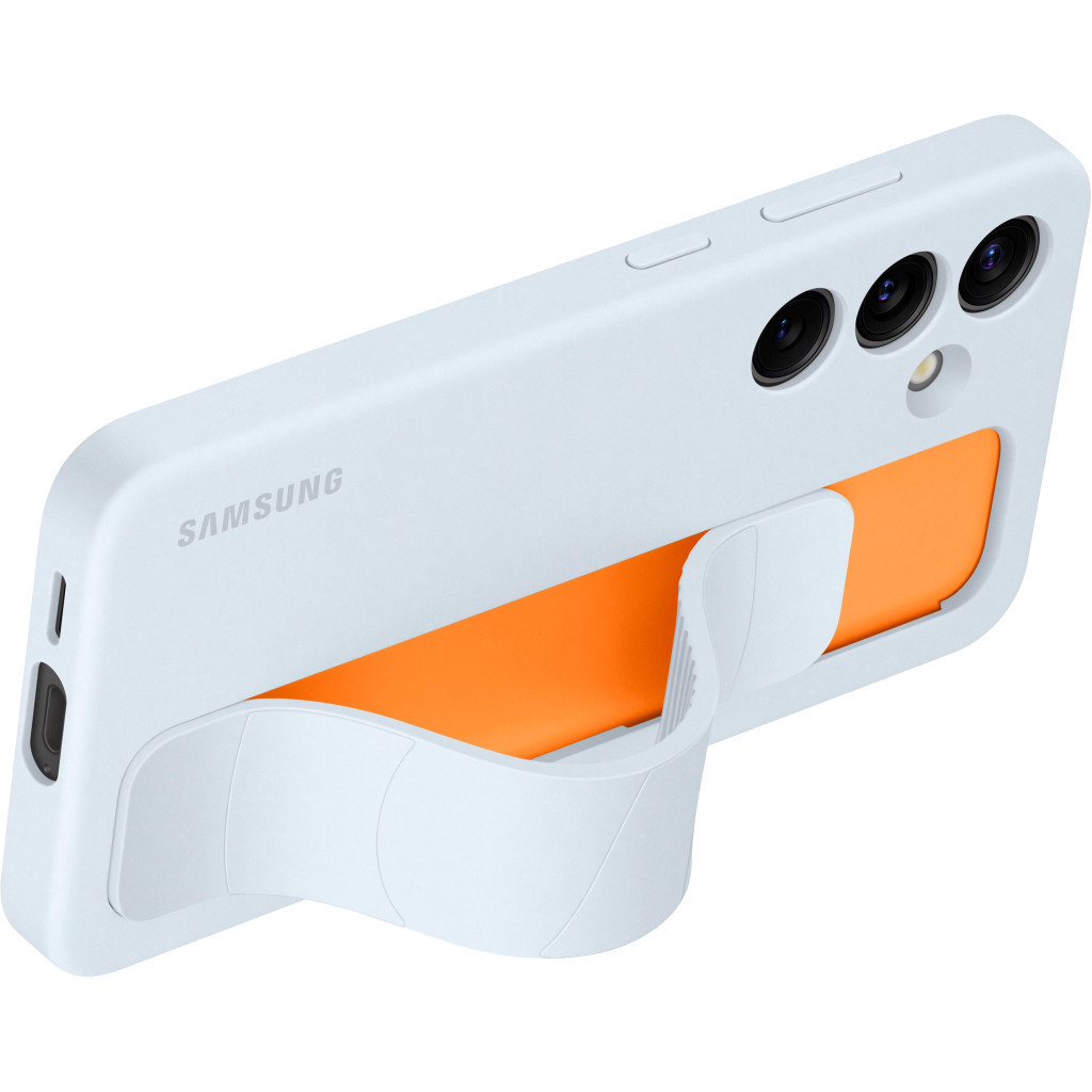 Чохол до мобільного телефона Samsung Galaxy S24 (S921) Standing Grip Case Light Blue (EF-GS921CLEGWW) - зображення 4