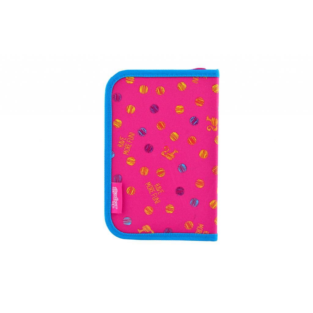 Пенал 1 вересня Barbie твердий одинарний з двома клапанами (532196) - зображення 3