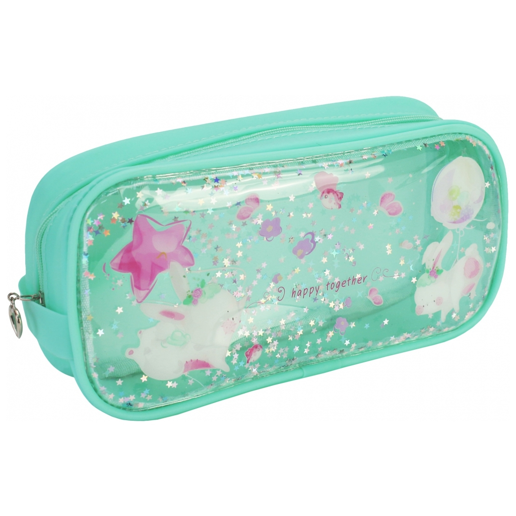 Пенал Cool For School 1 відділення Бірюзовий (CF87224) - зображення 1