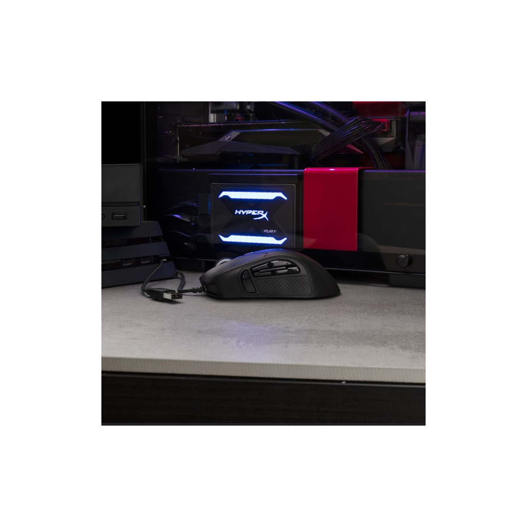 Мишка HyperX Pulsefire Raid USB Black (4P5Q3AA) - зображення 8