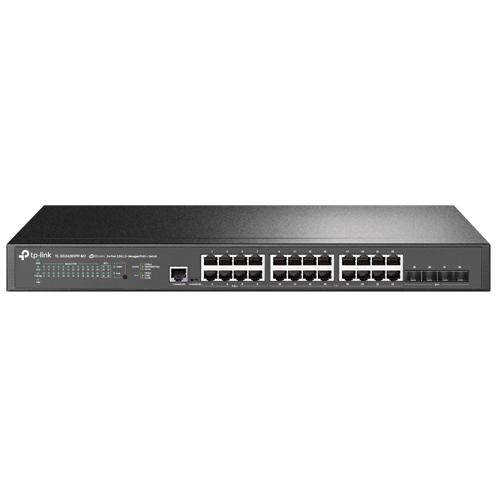 Комутатор мережевий TP-Link SG3428XPP-M2 - изображение 2