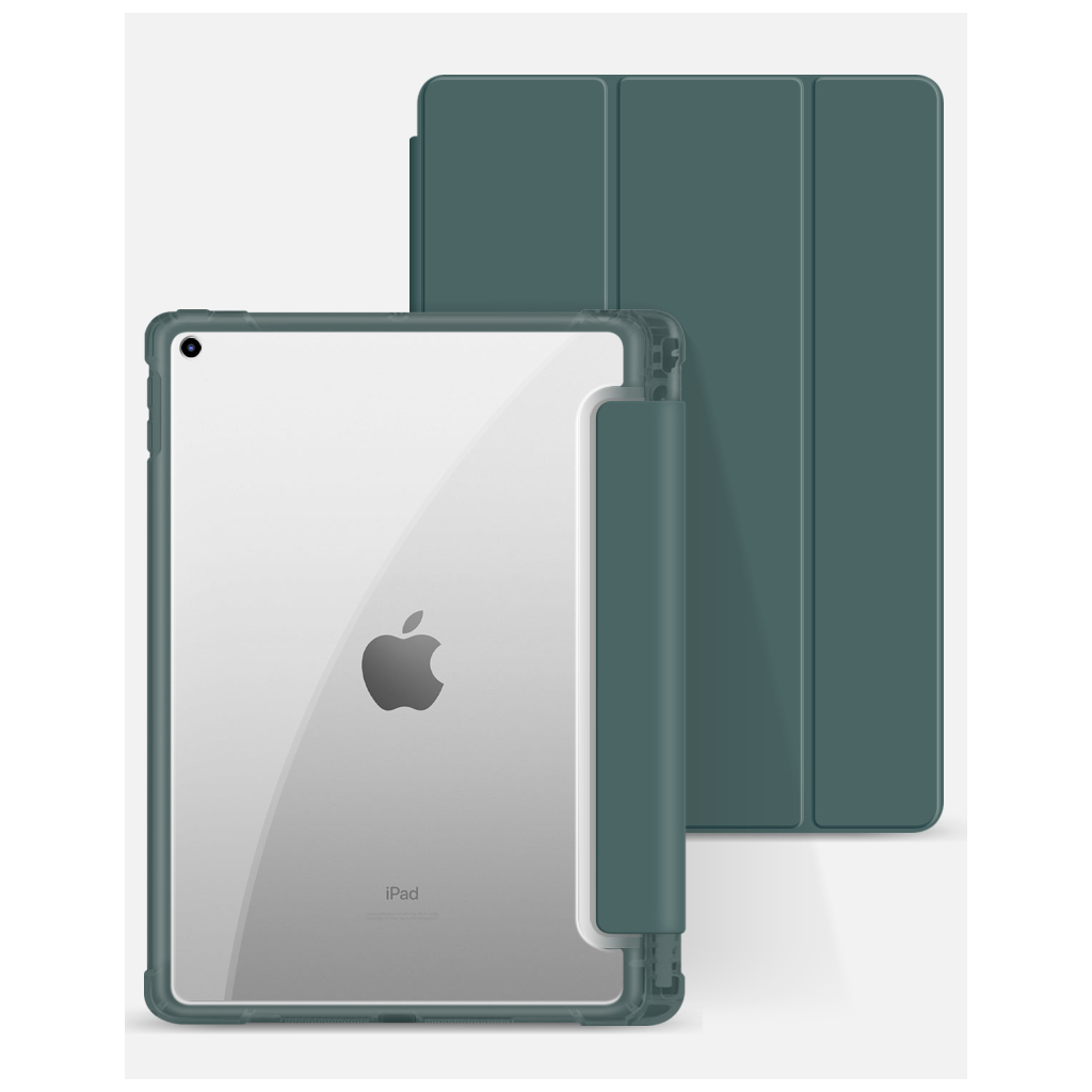 Чохол до планшета BeCover Soft Edge Pencil mount Apple iPad 10.2 2019/2020/2021 Dark G (706811) - зображення 2