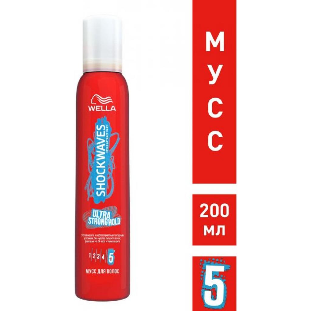 Мус для волосся Shockwaves Суперсильна фіксація 200 мл (3614226670144) - зображення 2