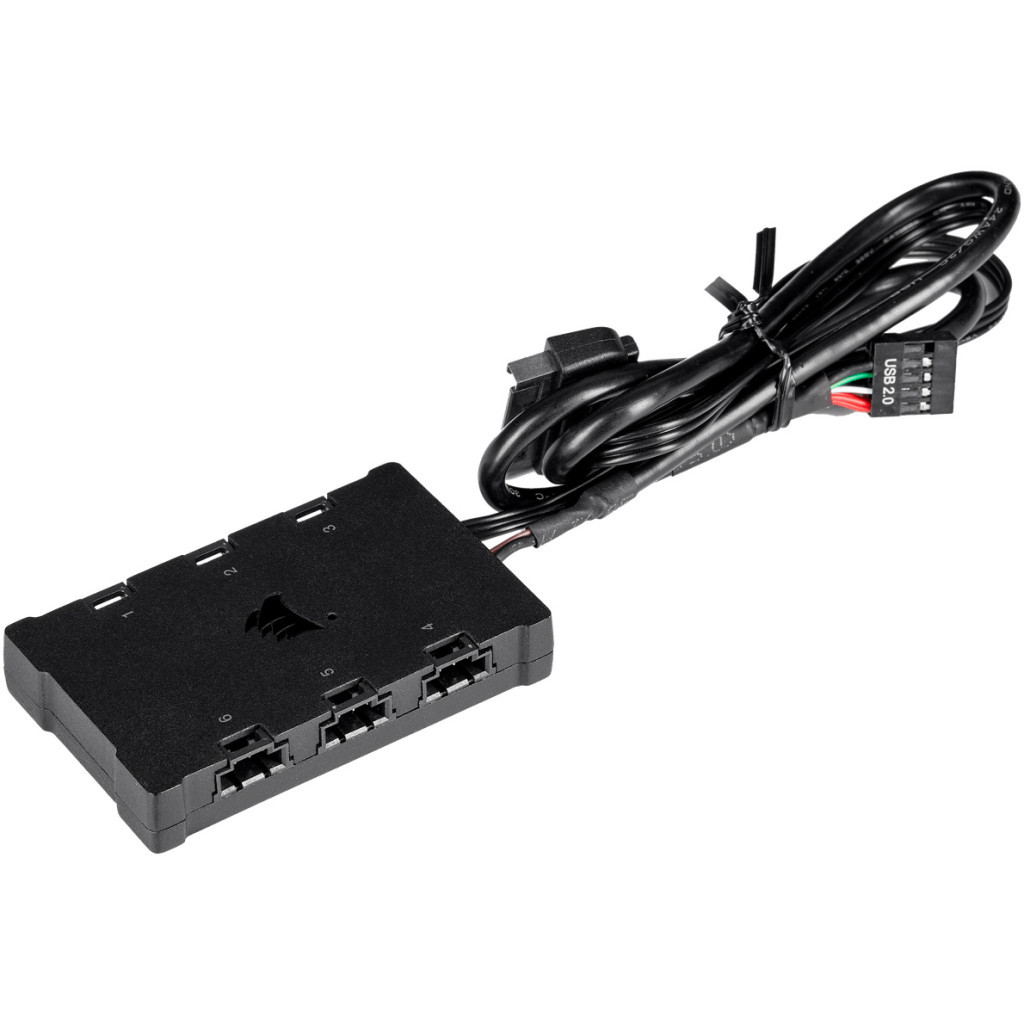 Кулер до корпусу Corsair QL Series, QL140 RGB, 140mm RGB LED Fan (CO-9050100-WW) - зображення 6