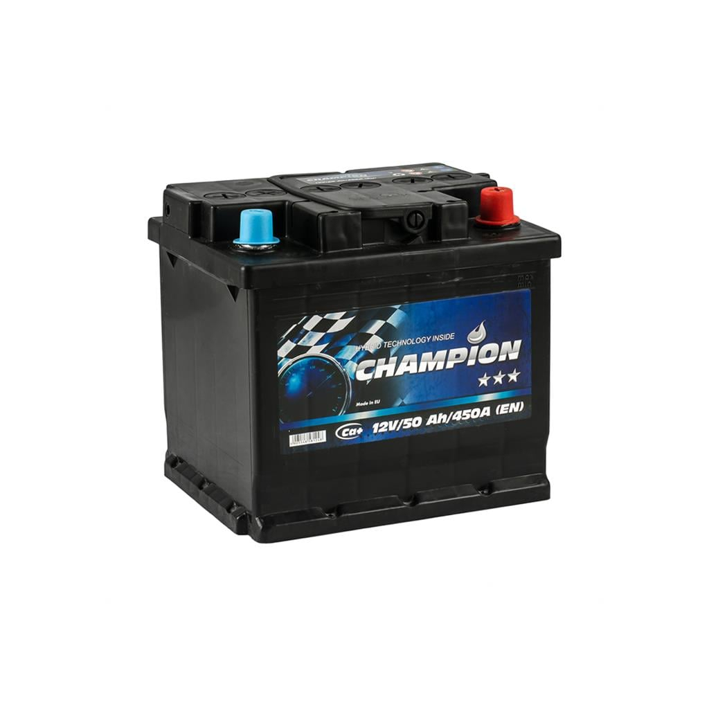Акумулятор автомобільний Champion Black 50 Ah/12V Euro (CHB50-0) - зображення 2