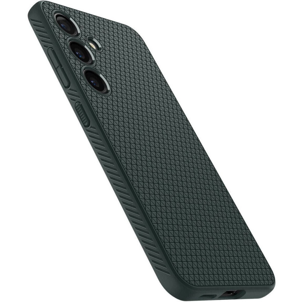 Чохол до мобільного телефона Spigen Samsung Galaxy S24+, Liquid Air, Abyss Green (ACS07328) - зображення 3