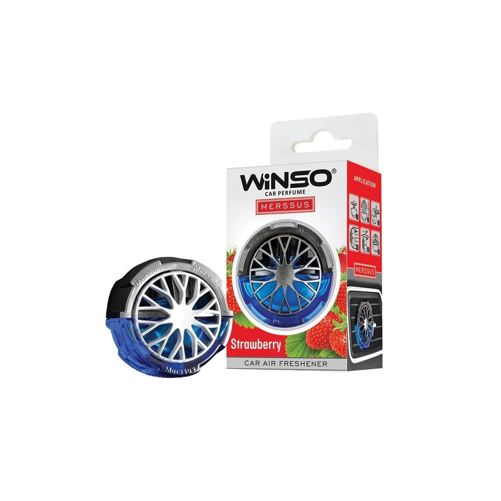 Ароматизатор для автомобіля WINSO Merssus Strawberry 18мл (534550) - зображення 1