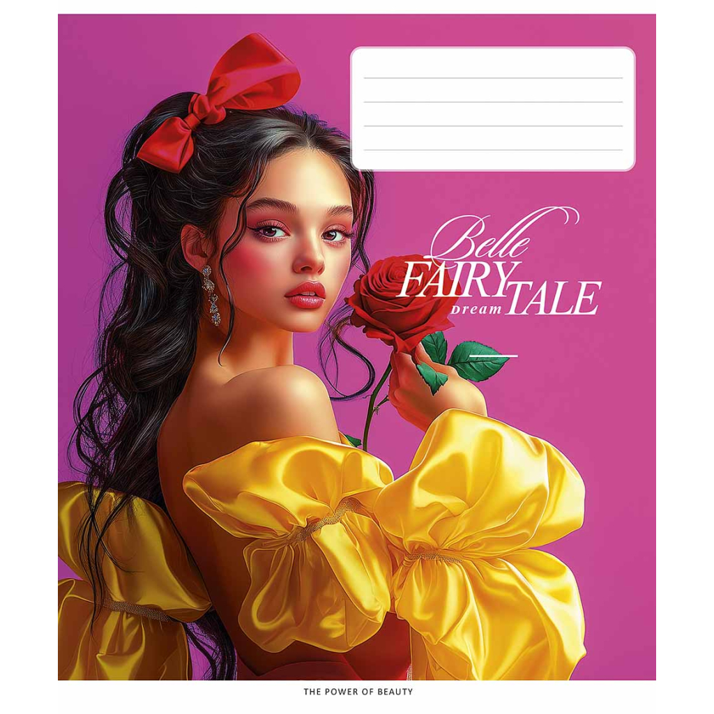 Зошит Школярик Fairytale 48 аркушів клітинка (048-3542K) - зображення 1