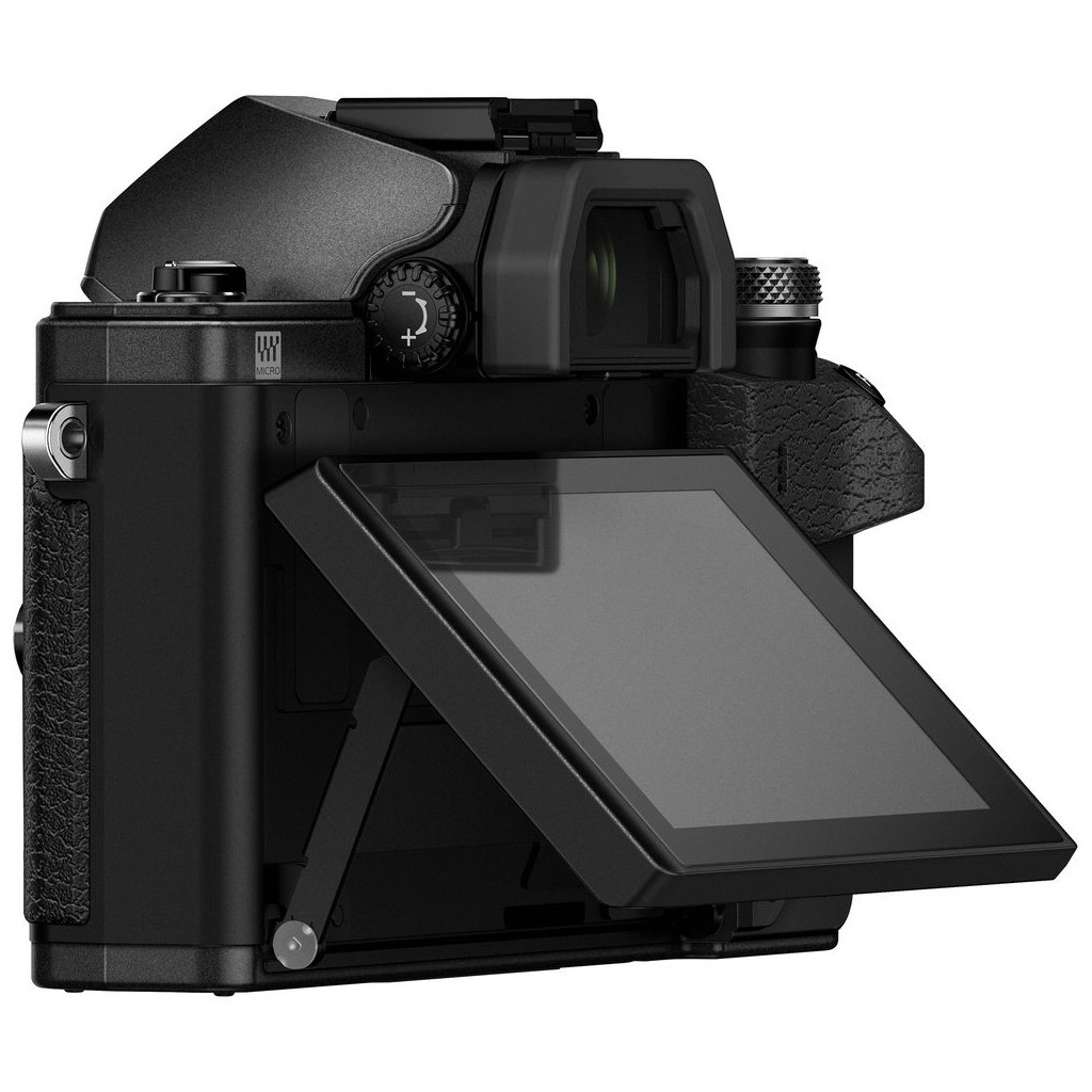 Цифровий фотоапарат Olympus E-M10 mark II Pancake Double Zoom 14-42 + 40-150 Kit B/B/B (V207053BE000) - зображення 5