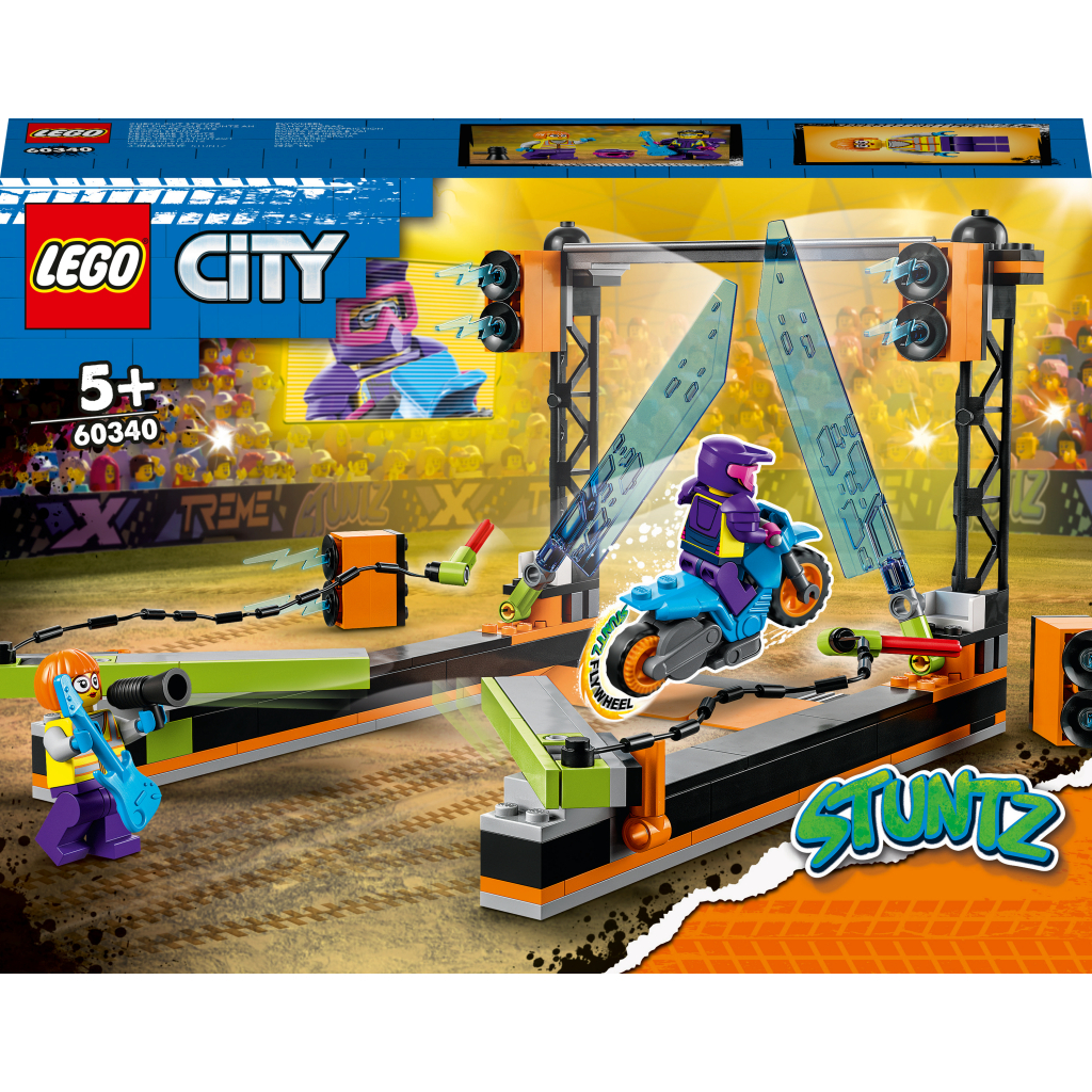 Конструктор LEGO City Stuntz Каскадерське завдання «Клинок» 154 деталі (60340) - зображення 1
