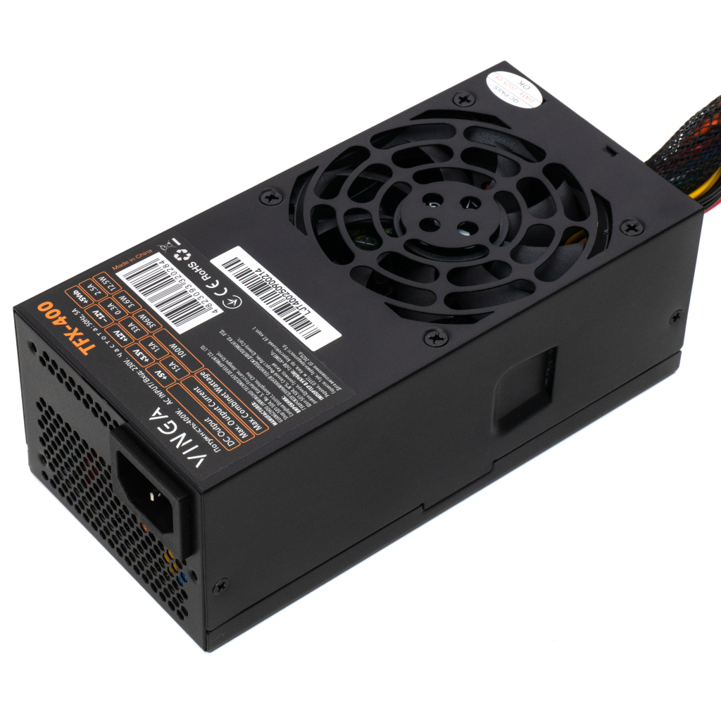 Блок живлення Vinga 400W ОЕМ (TFX-400) - зображення 6
