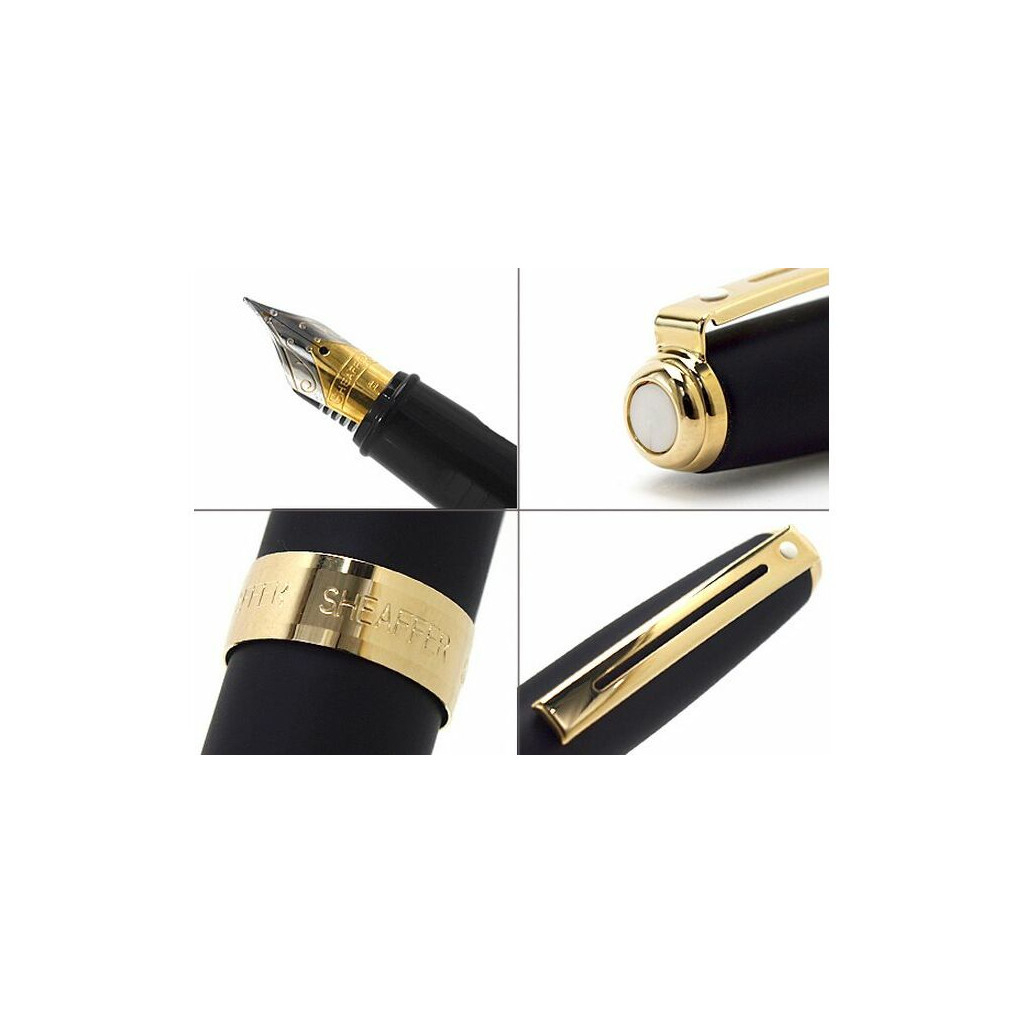 Ручка пір'яна Sheaffer PRELUDE Matt Black GT  FP M (Sh346004) - зображення 3