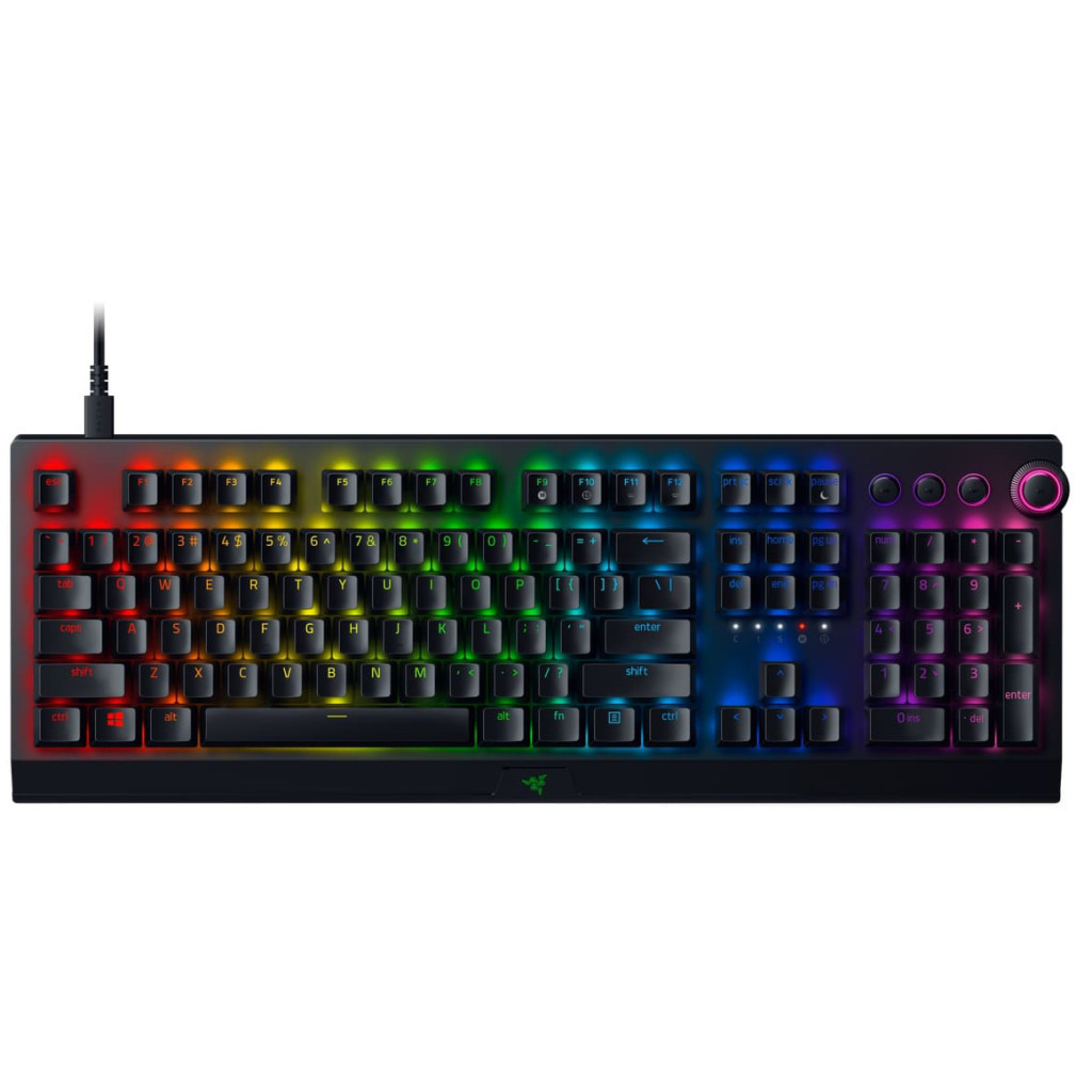 Клавіатура Razer BlackWidow V3 PRO Razer Green Wireless (RZ03-03530800-R3R1) - зображення 7