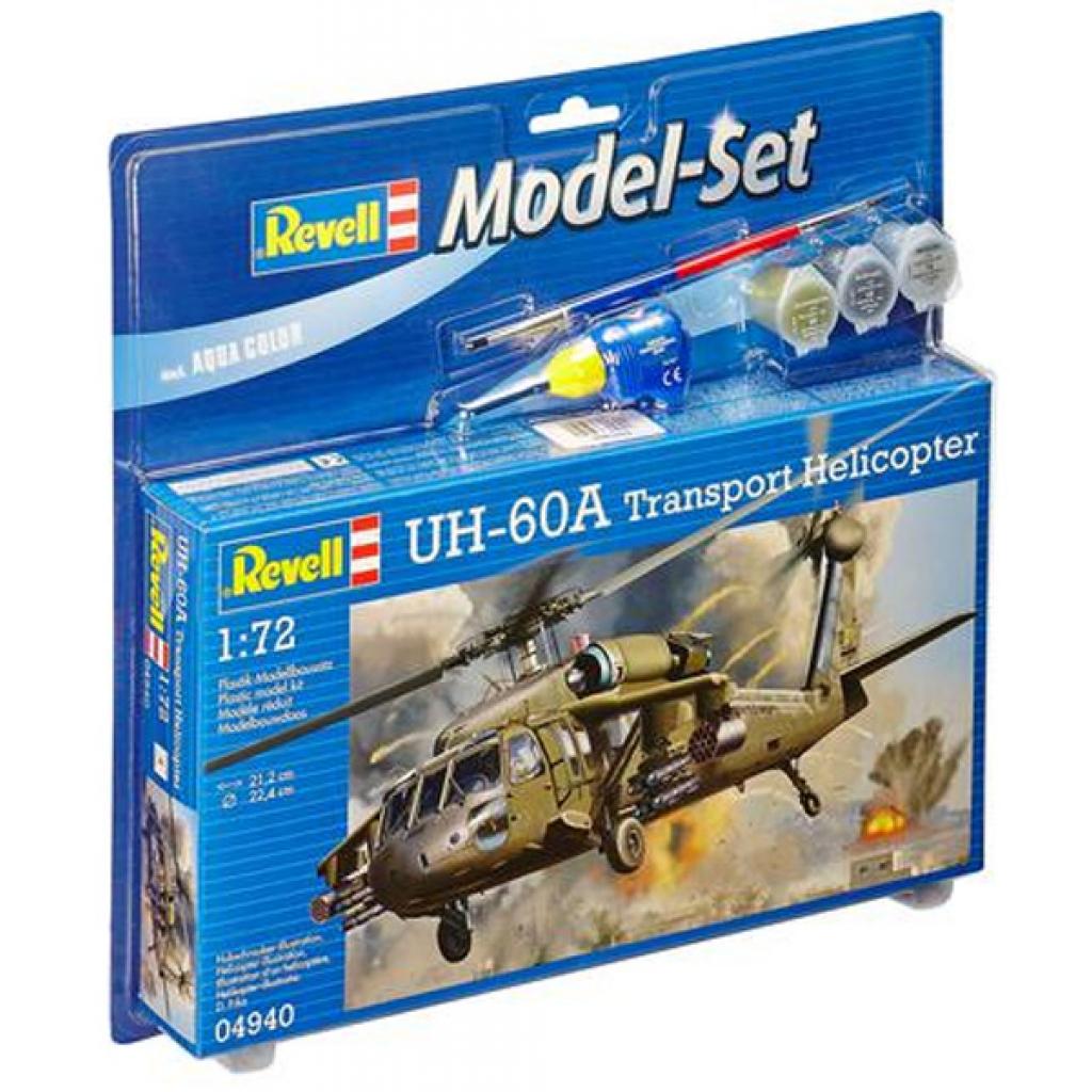Збірна модель Revell Вертоліт UH-60A Transport Helicopter 1:72 (64940) - зображення 1